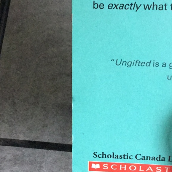 🍏3/$15🍏 “Ungifted” by Gordon Korman  Novel - Picture 7 of 7